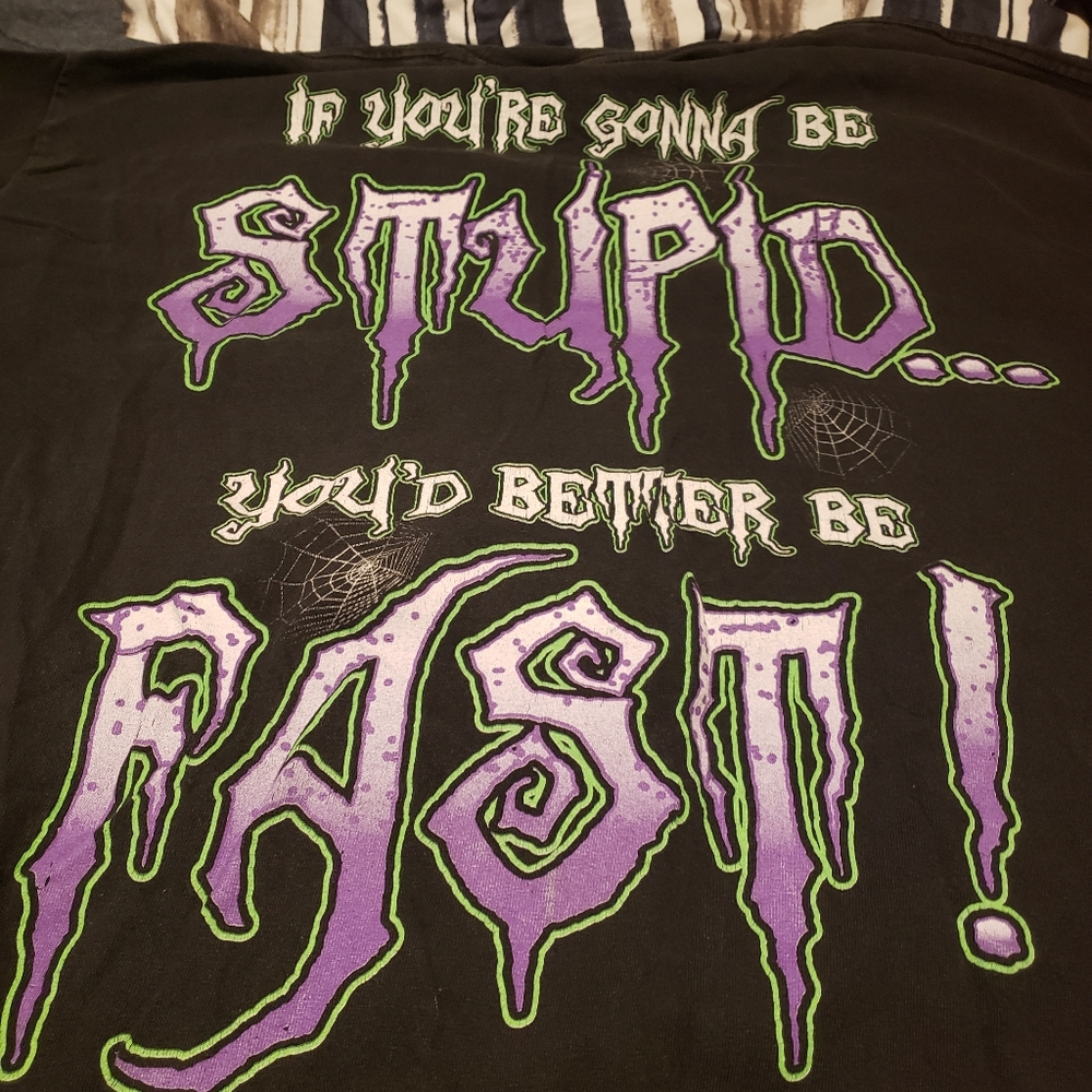 Stupid fast racing XL tshirt